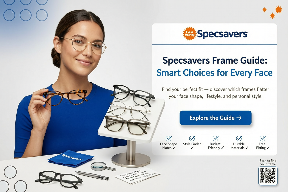 Specsavers Frame Guide: Smart Choices for Every Face