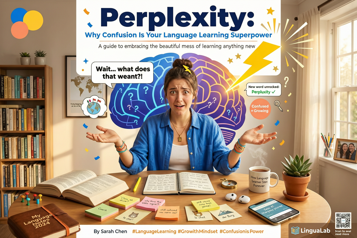 Perplexity: Why Confusion Is Your Language Learning Superpower