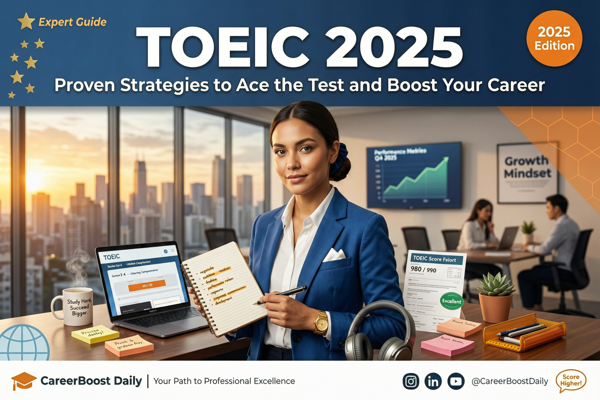 TOEIC 2025: Proven Strategies to Ace the Test and Boost Your Career