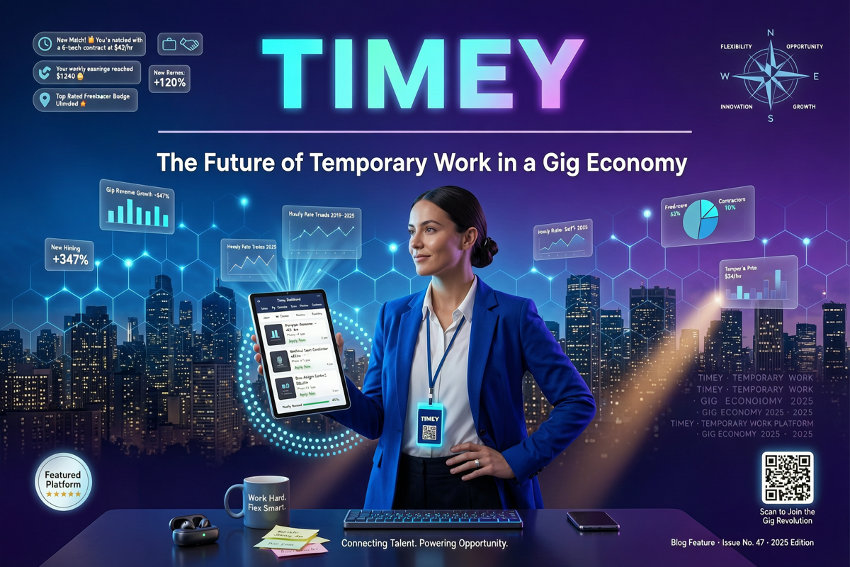 Timey: The Future of Temporary Work in a Gig Economy