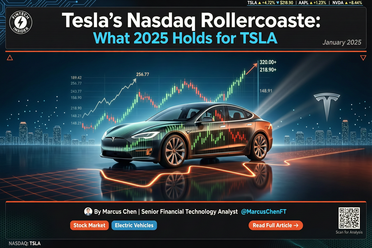 Tesla's Nasdaq Rollercoaster: What 2025 Holds for TSLA